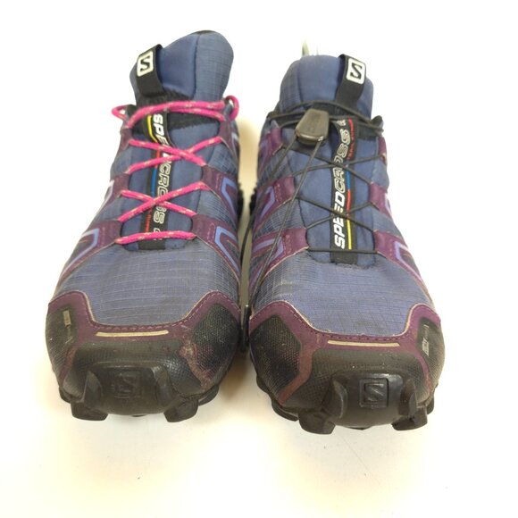 Salomon Speedcross 3 Women’s Trail Running Shoes Purple Pink 383094 Size 8 US - Picture 7 of 10